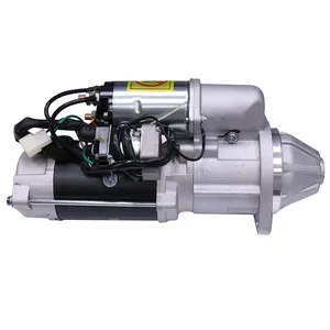 24V 9T Starter Motor 8970298637 for Isuzu Engine 4BD1 4BG1 Hitachi Excavator EX100-3C EX100-5 EX120-5 EX130H-5 EX130K-5 EX135UR — 4