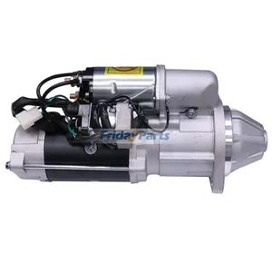 24V 9T Starter Motor 8970298637 for Isuzu Engine 4BD1 4BG1 Hitachi Excavator EX100-3C EX100-5 EX120-5 EX130H-5 EX130K-5 EX135UR — 4