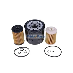 Fuel Oil Filter Kit 8-98165-375-0 8-98147-525-0 2-90654-800-0 for Isuzu NPR-HD NRR NQR 2011-1015