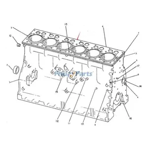 Cylinder Head Gasket 8N3658 for Caterpillar Engine 3306 Excavator CAT 235 Tractor D5B D6D D7G — 2