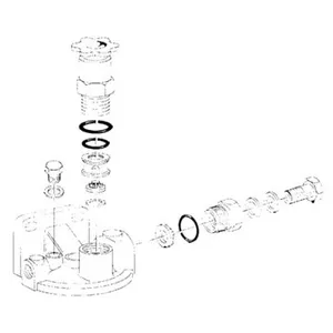 Hand primer pump for Lucas CAV DPC applications 9041-144H — 2