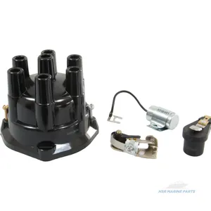 Verteilerkappe Distributor cap rotor Tune-up für Mercruiser Delco V6 33765T…