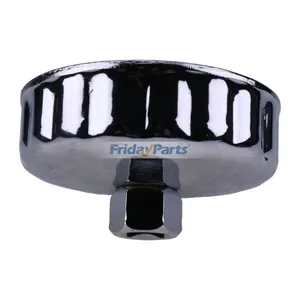 906 86mm 18 Flute Oil Filter Cap Wrench Socket Removal Tool Heavy-Duty Steel Construction for Automotive Industrial Agricultural — 2