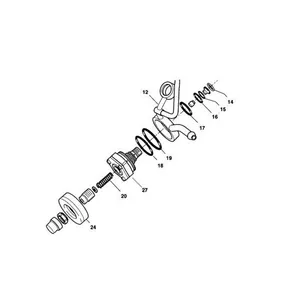 Lucas Delphi DPC LDA boost control diaphragm and piston kit (later type) — 4