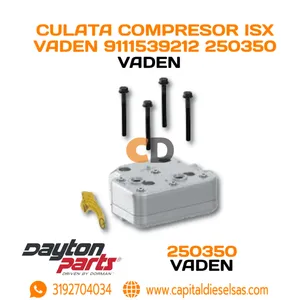 CULATA COMPRESOR ISX VADEN 9111539212 250350