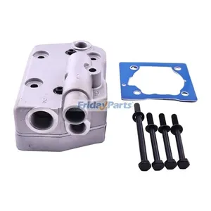 Compressor Cylinder Head Complete 3800822 9111549202 for Cummins Engine 6BT 6CT QSB5.9 Ottawa Spotter Truck C50 — 3
