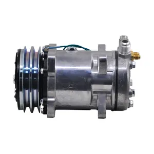 24V 2PK 132mm SD510 A/C Compressor 9139 9105 9106 R44120 for CASE Tractor 1150D 1450B 1150E 1455B 1550 1155D 850D 855D 1155E