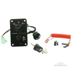 Zündschloss ignition Kill switch mit Notstop für Yamaha Aussenborder… — 2
