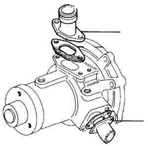 Water pump, cooling / Pompe de refroidissement moteur Iveco – neuve — 9