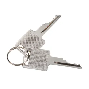 Two Handle Keys 6693241 6709527 for Bobcat 883 943 953 963 1213 1600 2000 2400 2410 3200 3400 3450 5600 5610 7753 3400XL A220 A300 A770 — 3