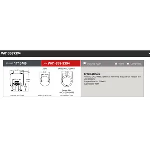 Firestone Airsping 9394 Fruehauf Trailer NT2 & T1