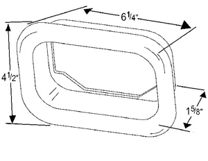 Grote 94180 45 Series Mounting Grommet — 2