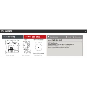 Firestone Airbag 9472 Neway/Holland AD123-246-369