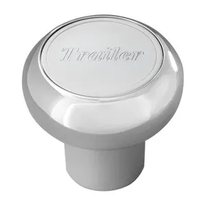95381 Trailer Large Chrome Air Valve Knob