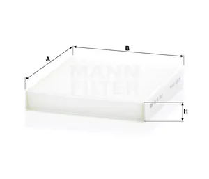 Innenraumfilter Original MANN-FILTER CU22023 - Vergleichsnummer Suzuki… — 2
