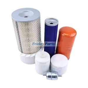 Maintenance Filter Kit for New Holland LX665 Skid Steer Loader — 5