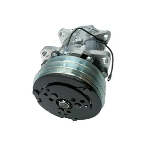 12V 2PK 132mm SD7H15 A/C Compressor 4617 9705764 for New Holland Tractor 9030V 9384 9884 9484 9280 9684 9880