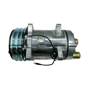12V 2PK 132mm SD7H15 A/C Compressor 4617 9705764 for New Holland Tractor 9030V 9384 9884 9484 9280 9684 9880 — 3
