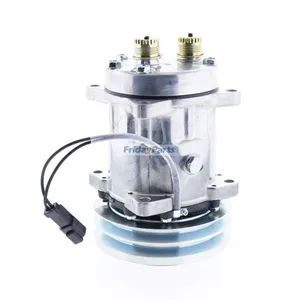 SD7H15 A/C Compressor 97204C1 for CASE IH Tractor 5120 5130 5140 5220 5230 7110 7130 7150 7220 7240 8870 8910 8930 8950 9210 — 2