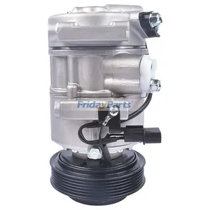12V DVE12 6PK 125MM A/C Compressor 97701-1R100 for 2012-2017 Hyundai Accent Kia Rio 1.6L — 3