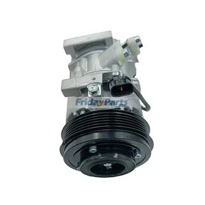 12V DVE9 5PK 116mm A/C Compressor 97701-C7000 for 2014-2019 Hyundai Kia i20 Active 1.2L 83HP G4LA — 5