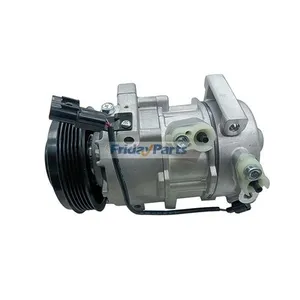 12V DVE9 5PK 116mm A/C Compressor 97701-C7000 for 2014-2019 Hyundai Kia i20 Active 1.2L 83HP G4LA — 2