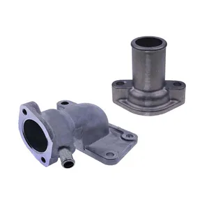 Water Flange & Thermostat Cover 6598118 6646743 for Bobcat Loader 643 645 743 1600
