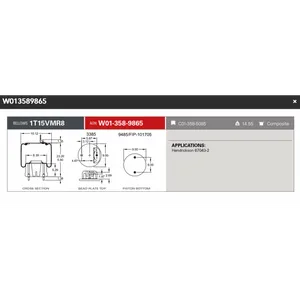 Firestone Airspring 9865 Hendrickson 67043-2