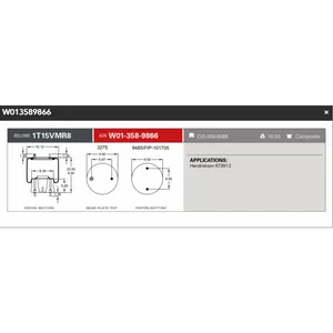 Firestone Airspring 9866 Hendrickson 67391-2
