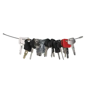 27 Pcs Ignition Key for Komatsu CASE Caterpillar CAT JCB Volvo Heavy Construction Equipment — 5