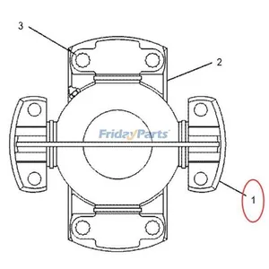 Spider & Bearing 9V7710 for Caterpillar CAT 583K 637E 639D 65 769C 773B Compactor Loader 3306 3406 Engine — 2
