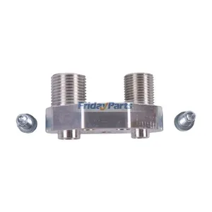 A/C Compressor Adapter for Sanden SD7B10 7176 made of Billet Aluminum — 3