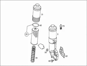 Engine oil filter / Filtre à huile moteur Mercedes-Benz — 7