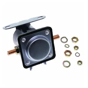 12V 100A 4-Terminal Starter Solenoid A21481 A57069 for CASE Engine 188 A301D Tractor 1030 430 530 700 800 900 930 940 1150 1170 — 4