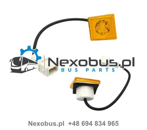 Lampa obrysowa kasety bagażnika Mercedes Tourismo Travego Setra 4.. 5..