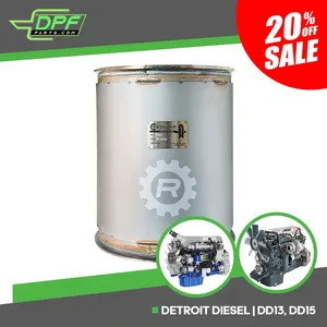 Detroit Diesel DD13, DD15 DPF (RED 52967 / OEM A6804910794) — 6