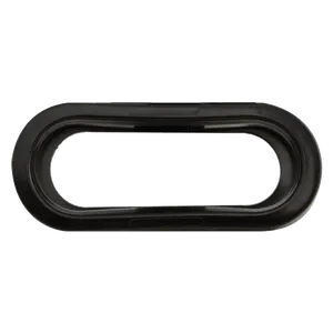 Grommet for 6" lights, PVC black 80%, 65-75 durometer