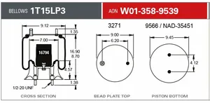 9539 Air Bag AB1DK18B-9539