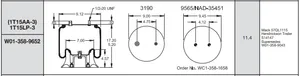 9652 Air Bag AB1DK18B-9652