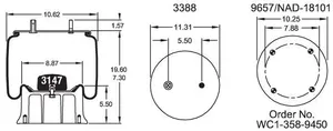 9277 Air Bag AB1DK28L-9277