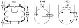 7843 Air Bag ABSP3B32RA-7843