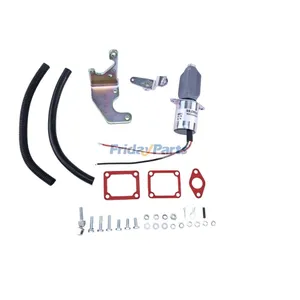 Fuel Shut Off Solenoid Kit SA4260-12 for Kubota 3A 1751ES Kit — 6