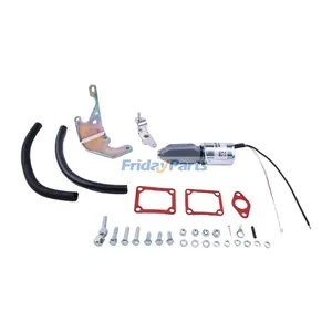 Fuel Shut Off Solenoid Kit SA4260-12 for Kubota 3A 1751ES Kit — 2