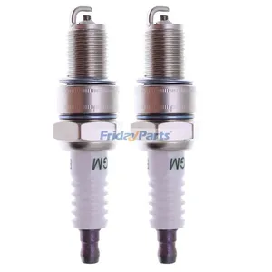2Pcs F6TC Spark Plug 131-047 N9YC for Generator Lawnmower