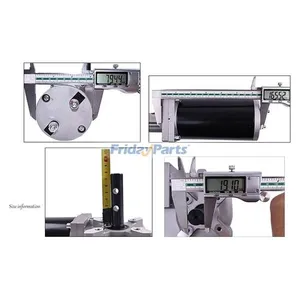 60:1 12V 1.2HP 900W Dump Truck Tarp Motor With Chrome Cover — 3