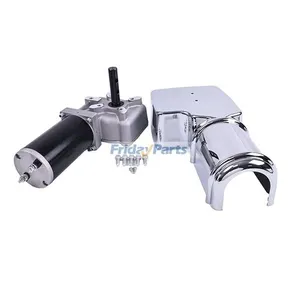 60:1 12V 1.2HP 900W Dump Truck Tarp Motor With Chrome Cover — 7