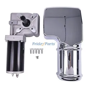 60:1 12V 1.2HP 900W Dump Truck Tarp Motor With Chrome Cover — 4