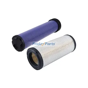 Air Filter Set for CASE Tractor JX1070C JX1075C… - Replaces Fleetguard AF25484 AF25526…