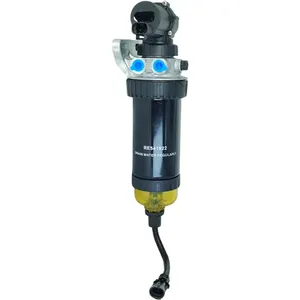 Aftermarket Engine Fuel Filter Assy With Sensor RE529641 RE541922 RE541921 for John Deere Tractor 7630 7730 7815 7830 9550 9560 1570 1450 — 6