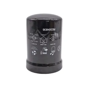 Aftermarket Engine Oil Filter RE504836 for John Deere Tractor 5076E 5082E 5083E 5085M 5090E Backhoe Loader 310G 310J 310K 310L 310SJ — 4